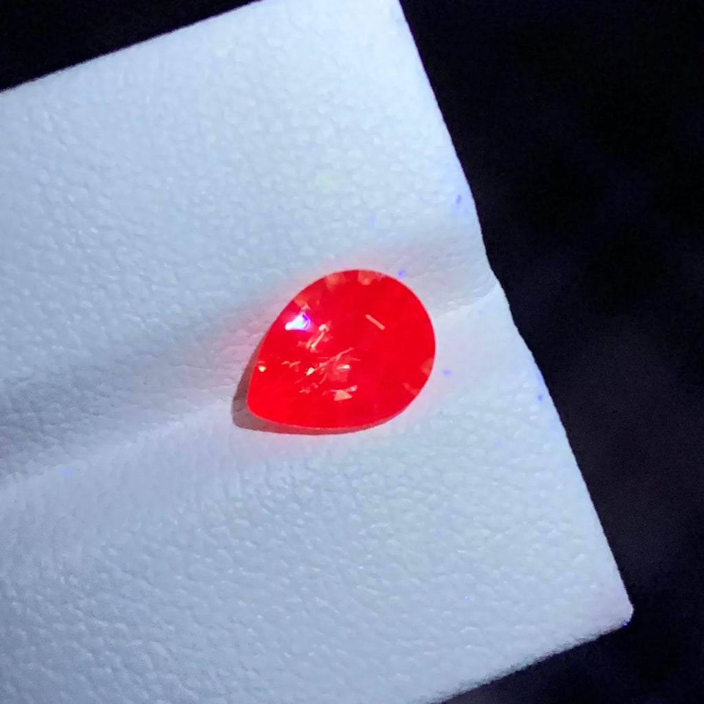 Burma Pink Spinel Stone: Pear Shape, Eye Clean, 2.0 CTS - Splendor Gems