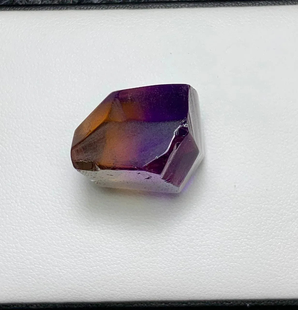 Faceted Rough Ametrine Gemstone: Bolivia Origin, 68 Carats - Splendor Gems