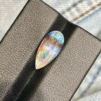 4.06 Carat Pear Cut Faceted Fire Moonstone - Madagascar Gemstone - Splendor Gems