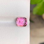 Pink Tourmaline Stone | 1.90 CTS Cushion Cut from Afghanistan