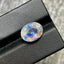 5.59 Carats Faceted Rainbow Moonstone – Oval Cut Natural Madagascar Gem - Splendor Gems