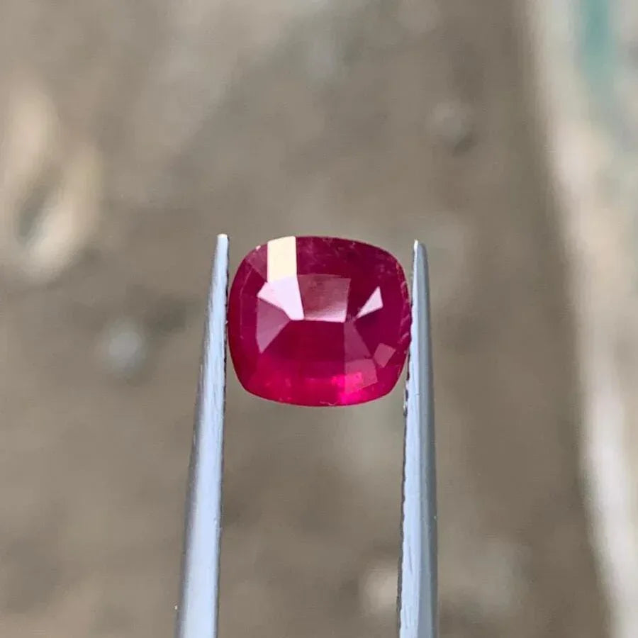 Pigeon Blood Ruby 2.53 Carat | Natural Unheated Rare Gemstone