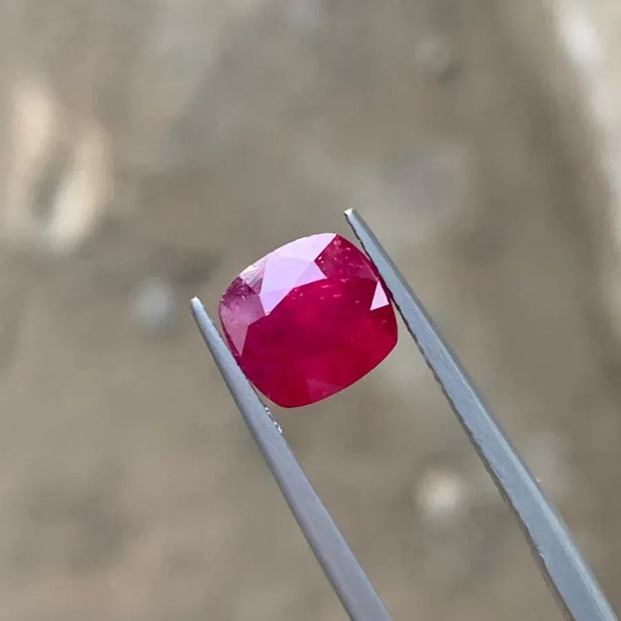 Pigeon Blood Ruby 2.53 Carat | Natural Unheated Rare Gemstone