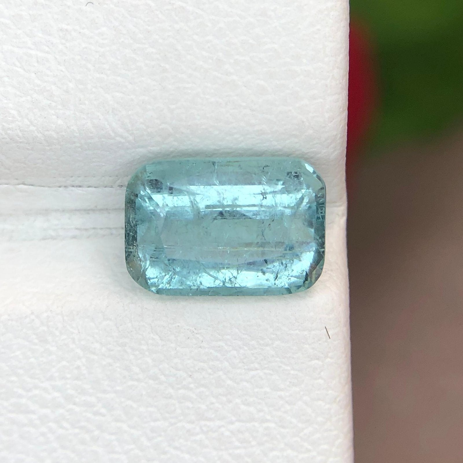 Lagoon Color Tourmaline Stone
