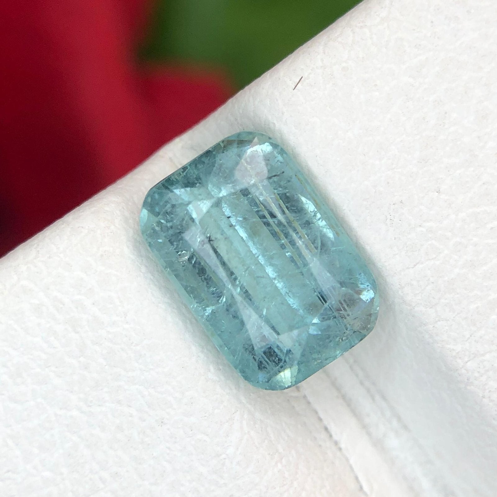 Lagoon Color Tourmaline Stone