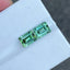 Natural Tourmaline Pair Stone, Rectangular Shape