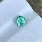 Natural Paraiba Tourmaline 1.17 Ct Round Modified Brilliant Loose Gemstone | VS Mozambique Tourmaline | Untreated Fine Jewelry Gem
