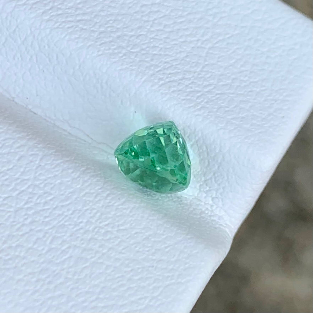 Natural Paraiba Tourmaline 1.17 Ct Round Modified Brilliant Loose Gemstone | VS Mozambique Tourmaline | Untreated Fine Jewelry Gem