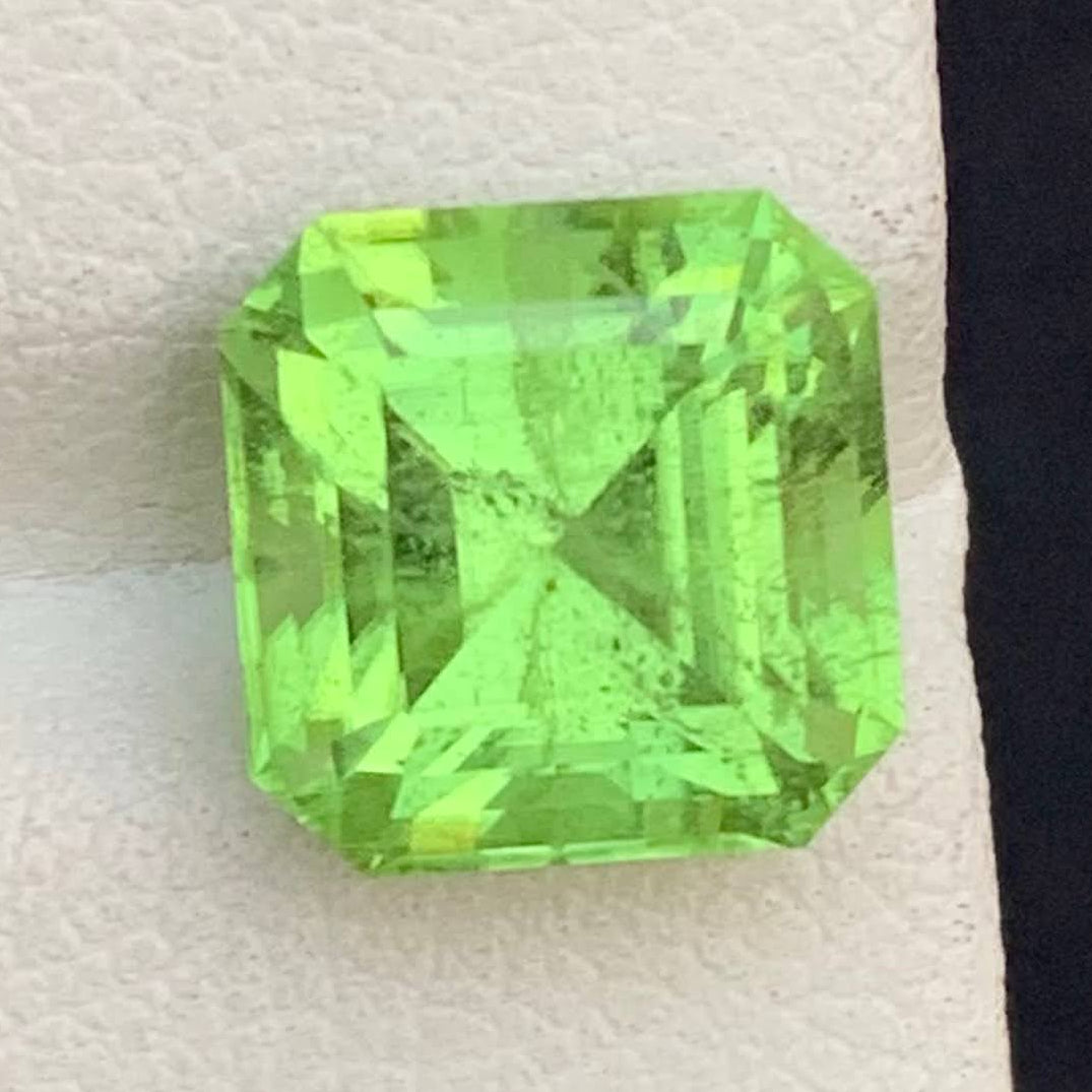 Natural Peridot 5.56 Ct Pakistan Green Loose Gemstone Untreated Round Cut August Birthstone