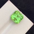 Natural Peridot 5.56 Ct Pakistan Green Loose Gemstone Untreated Round Cut August Birthstone