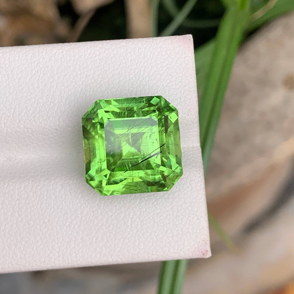 Natural Peridot 15.97 Ct SI Clean Loose Gemstone | Pakistan Peridot | Untreated Green Gem for Fine Jewelry