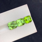Natural Peridot 8.60 Ct Pakistan Loose Gemstone Untreated Green Mixed Cut Jewelry Stone