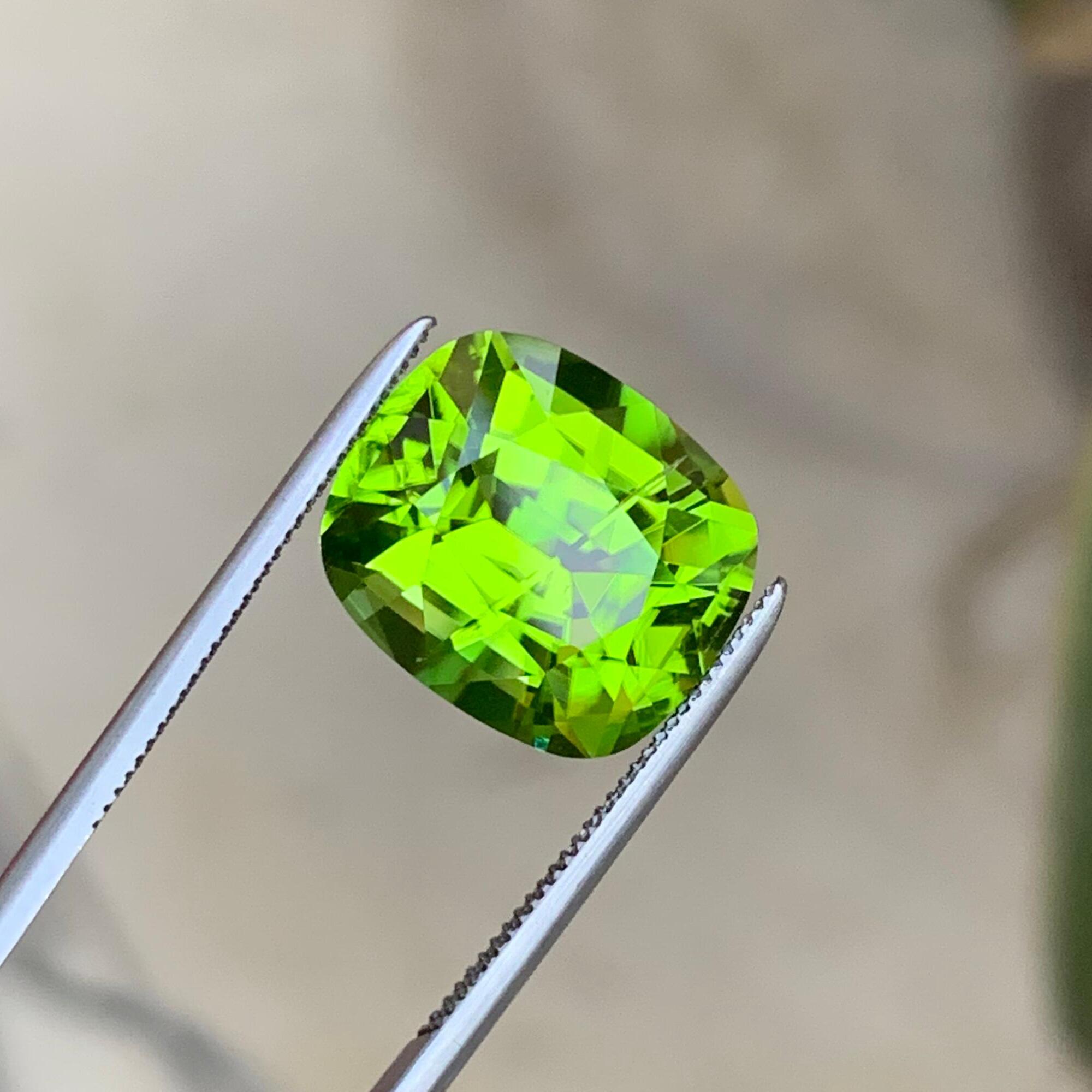 Natural Bright Green Peridot 8.30 Carats
