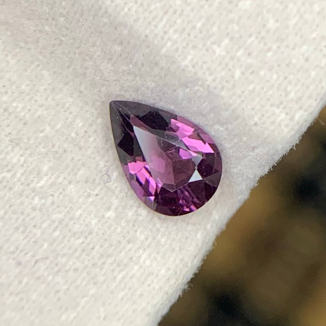 Natural Pink Spinel 1.16 Carats | Pear Shape Sri Lankan Spinel | Eye Clean Loose Gemstone | Fine Quality Jewelry Stone