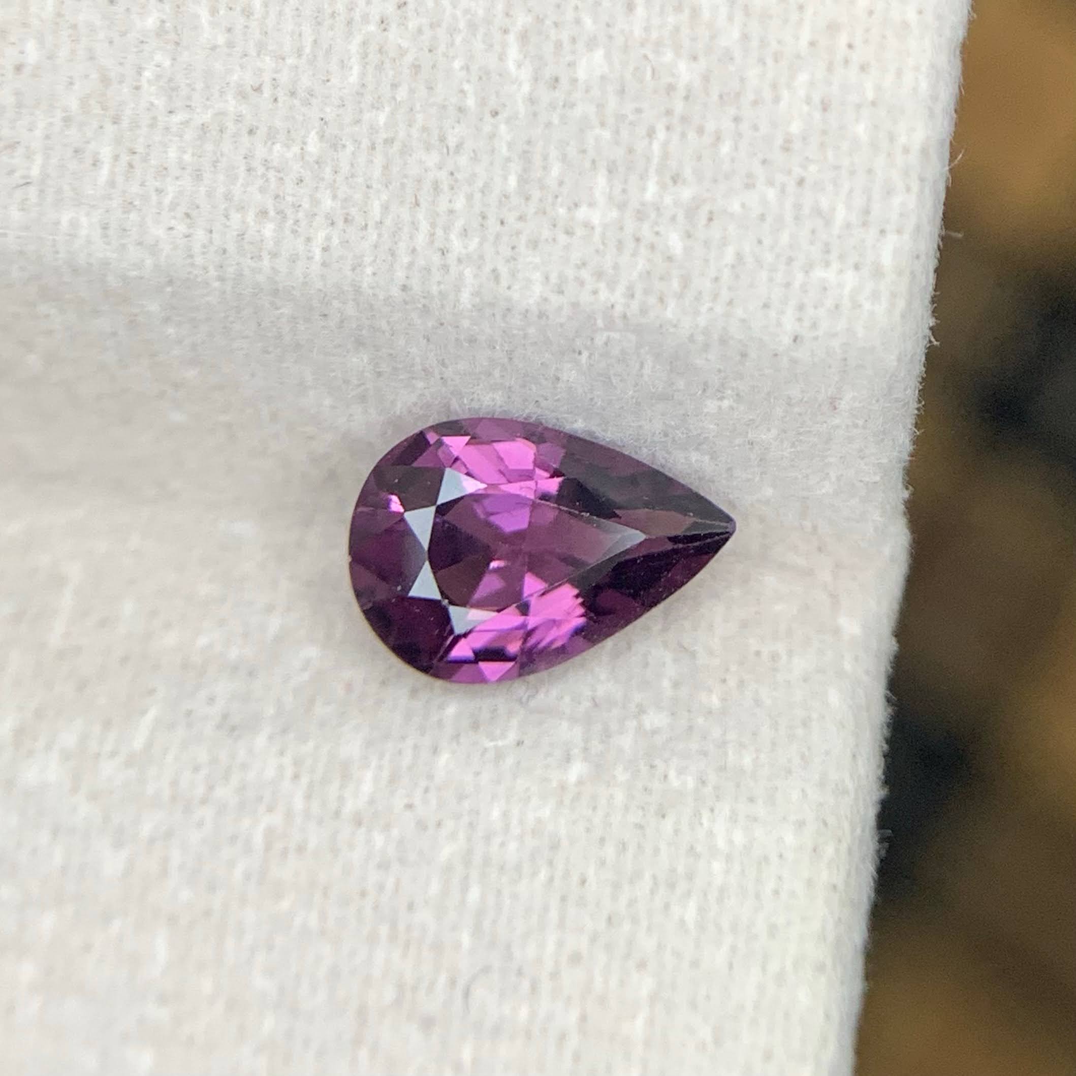 Natural Pink Spinel 1.16 Carats | Pear Shape Sri Lankan Spinel | Eye Clean Loose Gemstone | Fine Quality Jewelry Stone