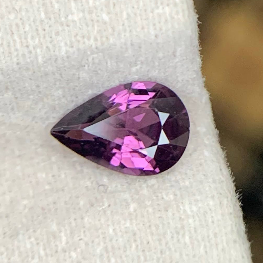 Natural Pink Spinel 1.16 Carats | Pear Shape Sri Lankan Spinel | Eye Clean Loose Gemstone | Fine Quality Jewelry Stone