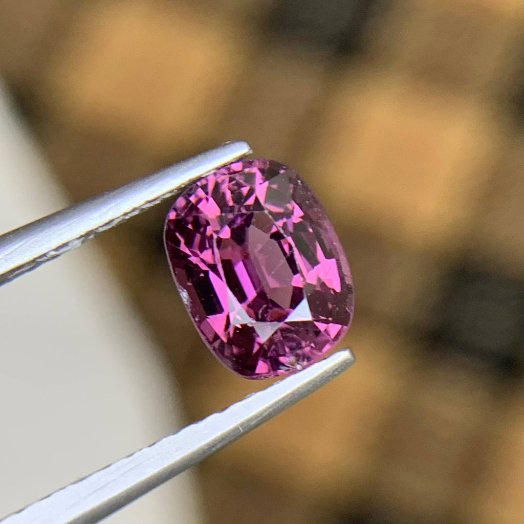 Natural Pink Spinel 1.40 Ct Loose Gemstone | Burma Spinel | SI Clarity Untreated Pink Gem | Fine Jewelry Stone