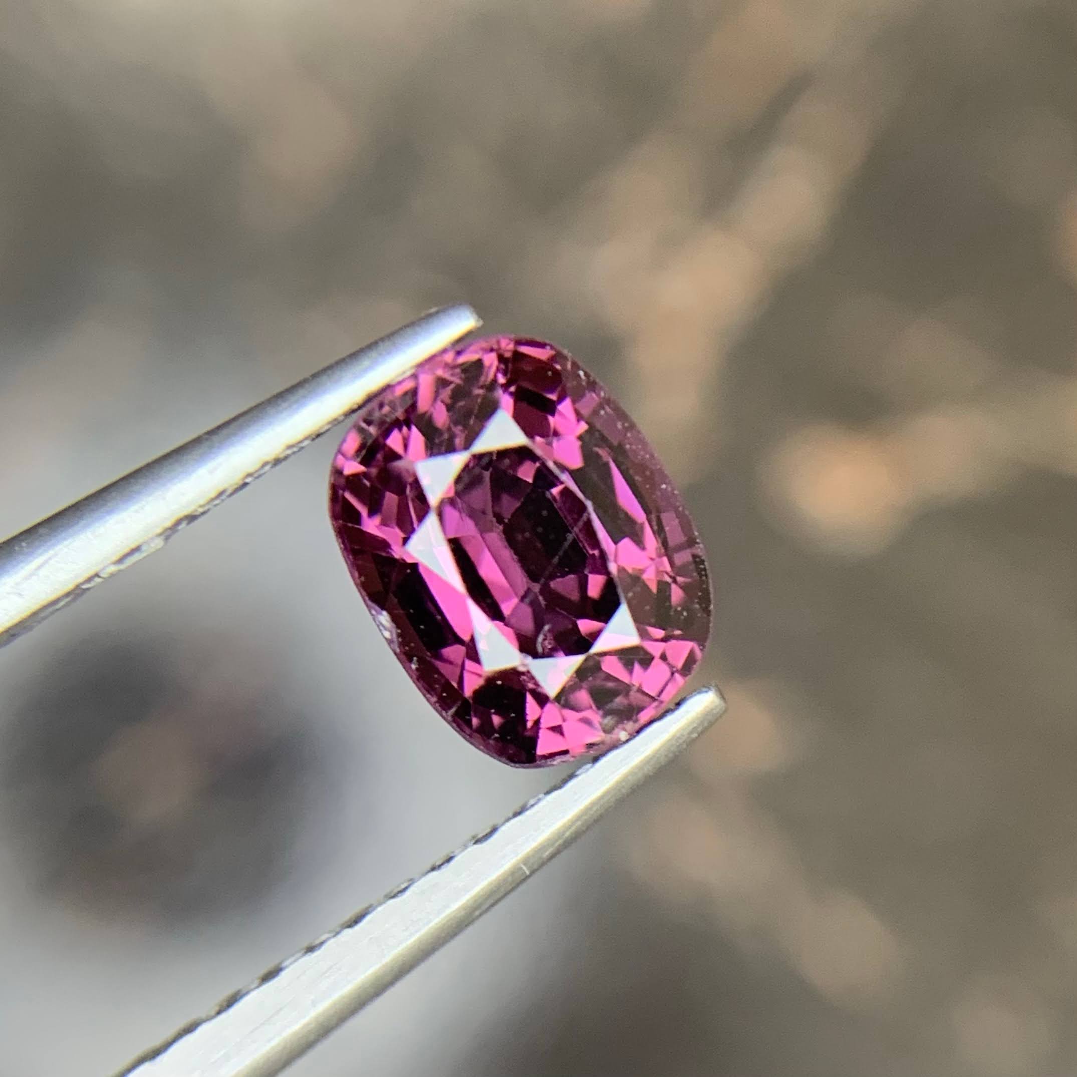 Natural Pink Spinel 1.40 Ct Loose Gemstone | Burma Spinel | SI Clarity Untreated Pink Gem | Fine Jewelry Stone