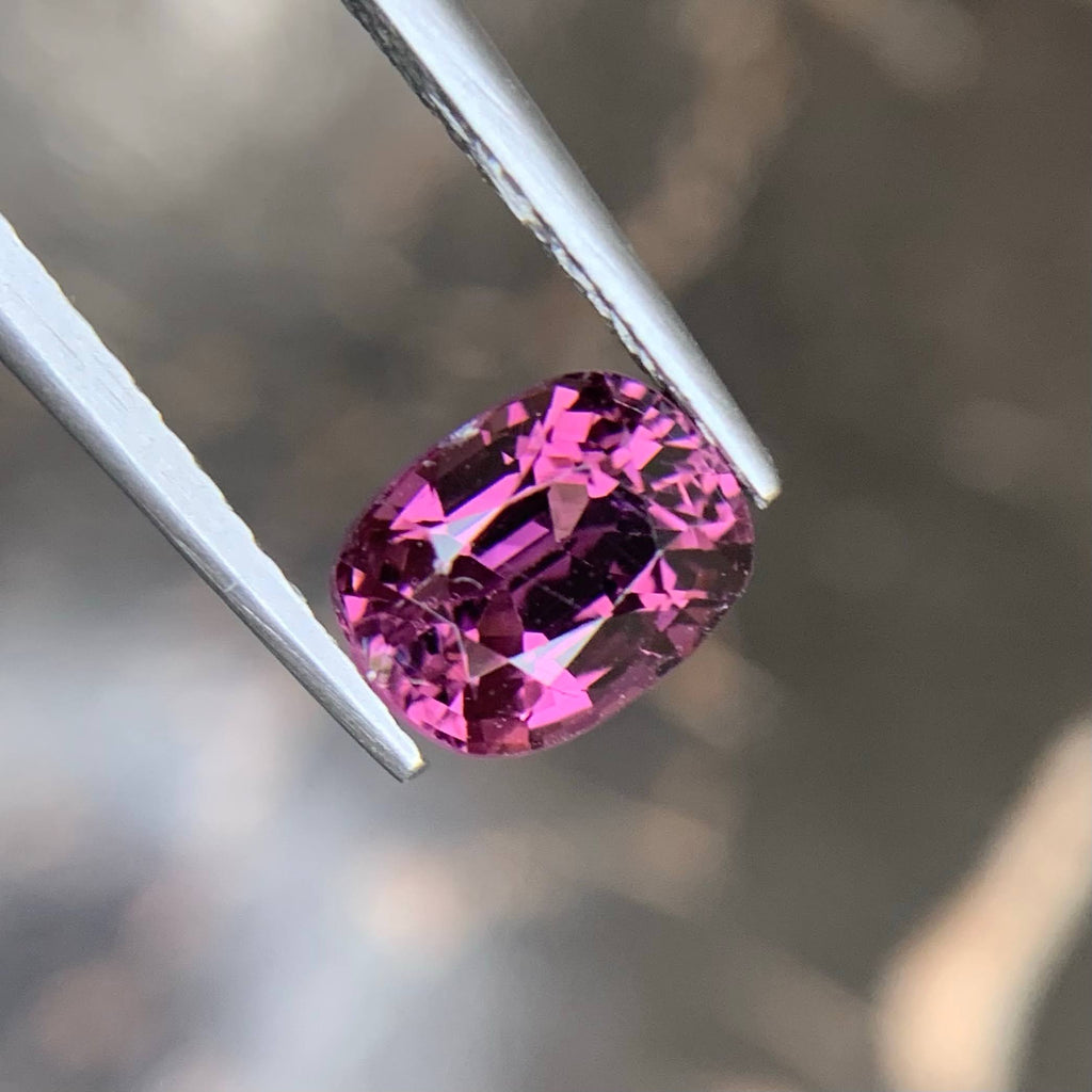 Natural Pink Spinel 1.40 Ct Loose Gemstone | Burma Spinel | SI Clarity Untreated Pink Gem | Fine Jewelry Stone
