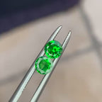 Natural Tsavorite Garnet 0.64 Ct Tanzania Green Gemstone Eye Clean Loose Stone Untreated