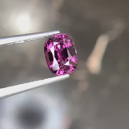 Natural Pink Spinel 1.40 Ct Loose Gemstone | Burma Spinel | SI Clarity Untreated Pink Gem | Fine Jewelry Stone