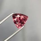 Natural Peach Tourmaline 1.80 Ct Loose Gemstone | Trilliant Cut Eye Clean | Afghanistan Untreated Tourmaline | Jewelry Stone