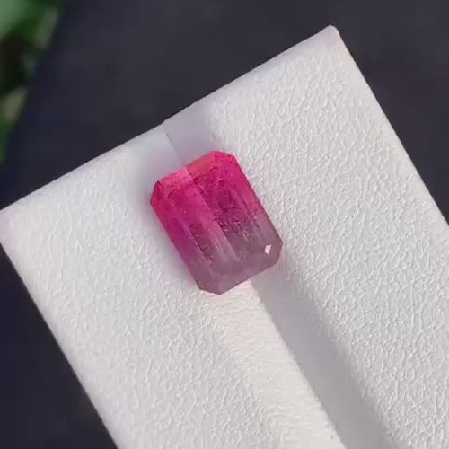 Natural Bicolour Tourmaline 4.70 Ct Afghan | Untreated Loose Gemstone | VSI Clarity