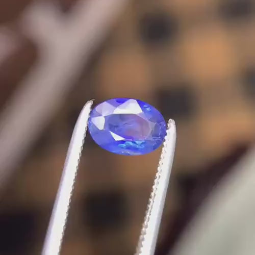 Blue Sapphire 0.80 Carat Natural Gemstone | Sri Lanka Ceylon | Heated | Loose Sapphire