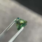 Natural Teal Sapphire 1.71 Ct Triangular Custom Precision Cut | VVS Heated Madagascar Sapphire | Loose Gemstone for Jewelry