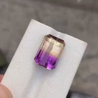 Natural Bolivian Ametrine – 11.40 Ct Eye-Clean Gem | Untreated Ametrine for Fine Jewelry