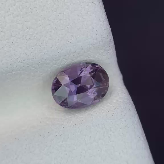 Natural Purple Spinel 1.35 Ct Loose Gemstone | Sri Lanka Spinel | Slightly Included Untreated Gem | Fine Jewelry Stone