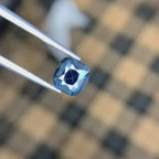 Natural Blue Gray Spinel 1.51 Ct Cushion Cut Loose Gemstone | Eye Clean Sri Lanka Spinel | Untreated Fine Jewelry Gem