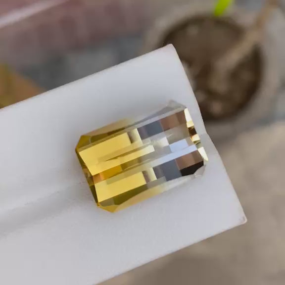 Natural Citrine 18.60 Ct Loose Gemstone | Brazil Citrine | Loupe Clean Untreated Quartz | Golden Yellow Jewelry Making Stone