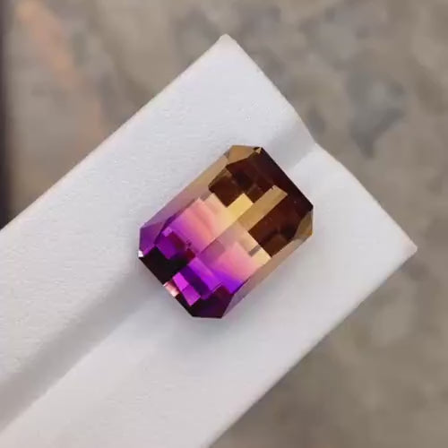 16.30 Ct Natural Ametrine | Eye-Clean Bolivian Gemstone | Untreated Ametrine for Fine Jewelry