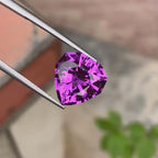 Natural Purple Amethyst 6.60 Ct Loose Gemstone | Loupe Clean Brazil Amethyst | Untreated Fine Jewelry Stone | Collector Gem