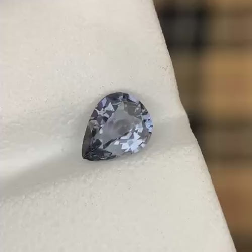 Natural Burmese Grey Spinel – 1.30 Ct Eye-Clean Gem | Untreated Fine Spinel