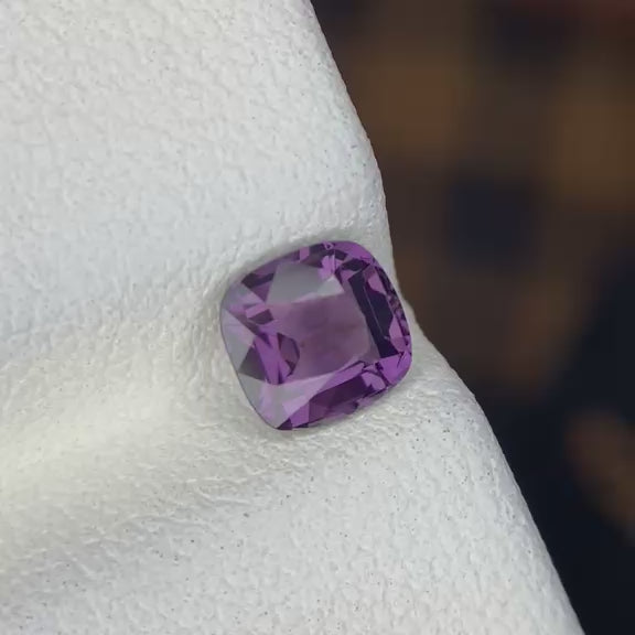 Natural Purple Spinel 1.20 Ct Loose Gemstone | Eye Clean Sri Lanka Spinel | Untreated Purple Gem | Fine Jewelry Stone