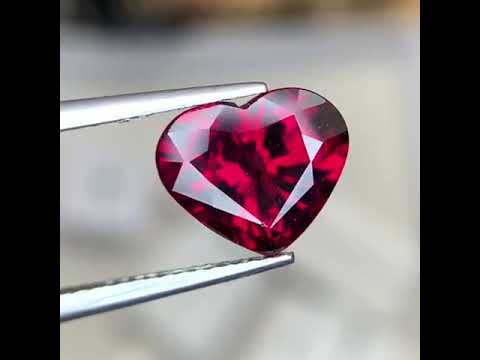 Natural Madagascar Garnet 3.85 Ct Eye Clean Loose Gemstone | Untreated Garnet | Fine Jewelry Collector Gem