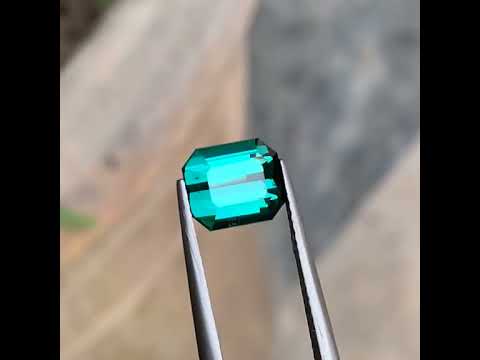Natural Blue Tourmaline 2.40 Ct Loose Gemstone | Afghanistan Blue Tourmaline VVSI | Untreated Fine Jewelry Collector Gem
