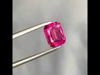 Natural Rubellite Tourmaline Rich Red Pink Color Loose Gemstone | Afghanistan Cushion Cut | Collector Gem | Jewelry Making Stone
