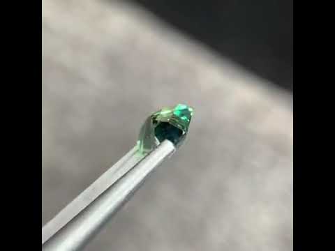 Natural Teal Sapphire 1.71 Ct Triangular Custom Precision Cut | VVS Heated Madagascar Sapphire | Loose Gemstone for Jewelry