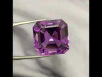 Natural Brazilian Amethyst 42.25 Ct Large Purple Gemstone Loose Stone Eye Clean 21mm