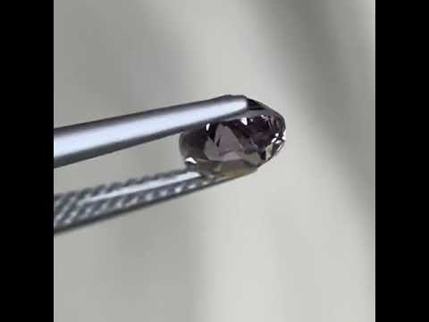 Natural Gray Purple Spinel 1.32 Ct Loose Gemstone | Burma Spinel | VSI Clarity Untreated Gem | Fine Jewelry Stone