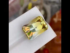 Natural Bi Colour Citrine 19.42 Ct Loose Gemstone | Brazil Citrine |  Loupe Clean | Untreated Quartz Crystal for Jewelry