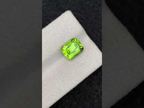 4.0 Carats Fresh Green Natural Peridot From Pakistan August Birthstone