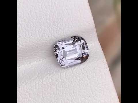 Natural Gray Purple Spinel 1.90 Ct VVS Loose Gemstone | Burma Spinel | Untreated Rare Fine Jewelry Gem
