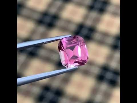 Natural Pink Tourmaline 2.58 Ct Loose Gemstone | Eye Clean Afghanistan Tourmaline | Untreated Pink Gem for Fine Jewelry