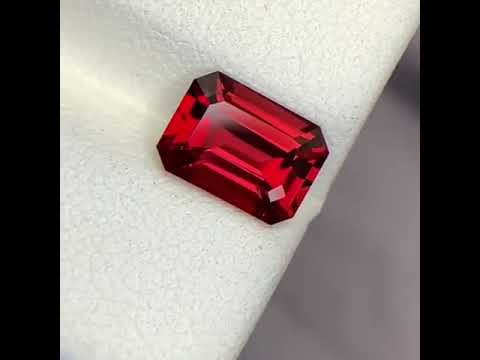 Natural Rose Red Garnet 2.90 Ct Eye Clean Loose Gemstone | Madagascar Red Garnet | Untreated Fine Jewelry Gem