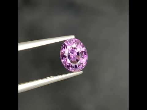 Natural Pinkish Purple Spinel 1.39 Ct Loose Gemstone | Eye Clean Sri Lanka Spinel | Untreated Fine Jewelry Gem