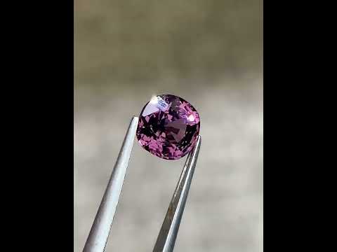Natural Pink Spinel 1.60 Ct Cushion Cut Loose Gemstone | Burma Spinel VS | Untreated Fine Jewelry Collector Gem